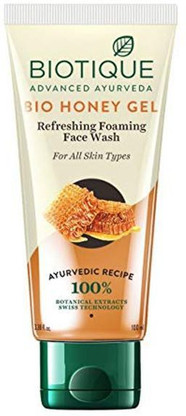 biotique honey gel face wash price