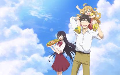 Athah Anime Sweetness and Lightning Tsumugi Inuzuka Kouhei Inuzuka Amaama to Inazuma Kotori Iida 13*19 inches Wall Poster Matte Finish Paper Print - Animation & Cartoons posters in India - Buy art, Athah Anime Sweetness and Lightning Tsumugi Inuzuka Kouhei Inuzuka Amaama to Inazuma Kotori Iida 13*19 inches Wall Poster Matte Finish Paper Print - Animation & Cartoons posters in India - Buy art,