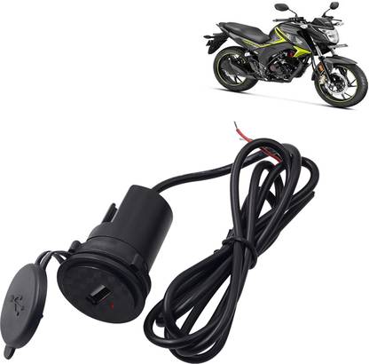 Dvineautofashionz Cb Hornet 160r Motorcycle Electric Car Phone Charger With Indicator Light Bmcwb674 2 A Bike Mobile Charger Price In India Buy Dvineautofashionz Cb Hornet 160r Motorcycle Electric Car Phone