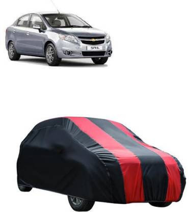 Kuchipudi Car Cover For Chevrolet Sail (Without Mirror Pockets)