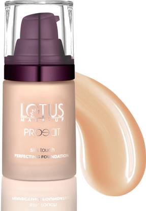Lotus Make Up Proedit Silk Touch Perfecting Foundation Sf02 Foundation Price In India Buy Lotus Make Up Proedit Silk Touch Perfecting Foundation Sf02 Foundation Online In India Reviews Ratings