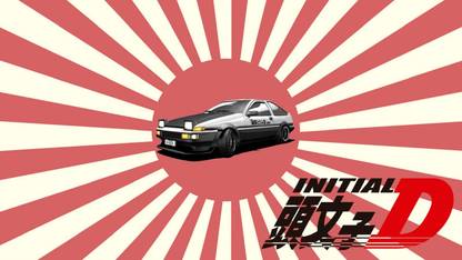 Athah Anime Initial D Final Stage Toyota Trueno Toyota Ae86 13 19 Inches Wall Poster Matte Finish Paper Print Animation Cartoons Posters In India Buy Art Film Design Movie Music