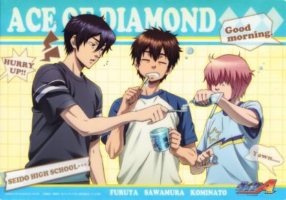 Athah Anime Ace of Diamond 13*19 inches Wall Poster Matte Finish Paper  Print - Animation & Cartoons posters in India - Buy art, film, design,  movie, music, nature and educational paintings/wallpapers at