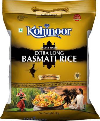 Kohinoor Extra Long Gold Basmati Rice (Long Grain)  (5 kg)