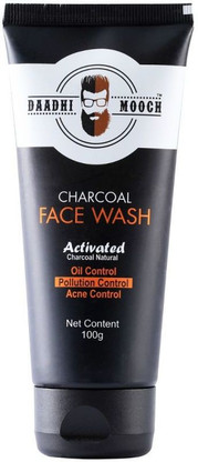 the grey charcoal face wash