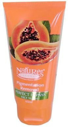 nature's pigmentation removal perfect papaya face wash