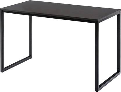Metal Frame Wood Top Desk