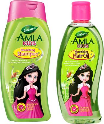 Dabur Amla Kids Nourishing Hair Oil with Shampoo - | Buy Baby Care Combo in  India 