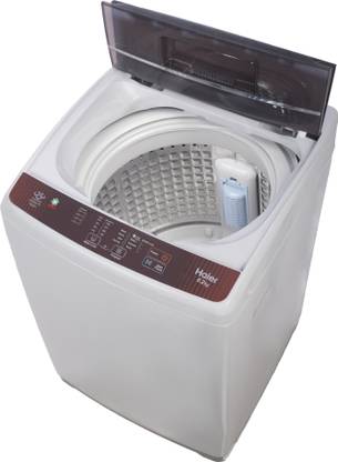 Best washing machine under 12000 Rs Haier 6.2 kg Fully Automatic Top Load Brown, Grey