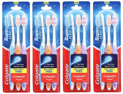 colgate super flexi medium toothbrush