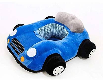 Mrbear Baby Soft Plush Cushion Cotton Sofa Seat Infant Safety Car Chair Learn To Sit Stool Training Kids Support Sitting For Dining Blue 3 55 Cm Baby Soft Plush Cushion