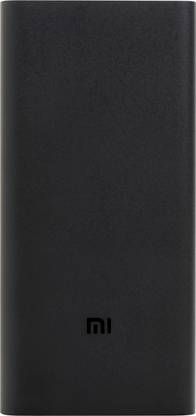 Mi 20000 mAh Power Bank (PB20IZM, 18W Fast Charging)  (Black, Lithium Polymer) thumbnail