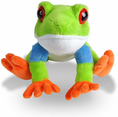 red eyed tree frog plush