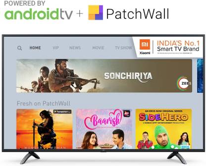 Mi LED Smart TV 4A PRO 80 cm (32) with Android#JustHere - Price 1299 13 % Off  