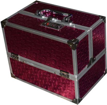 Cameleon Star Pink Hard Sided Vanity Makeup and Jewellery Vanity Box