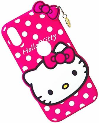 Novo Style Back Cover for Samsung Galaxy A2 Core  TPU Gel Silicone Rubber Soft Hello Kitty