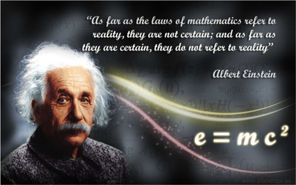 Stampa su tela citazione Albert Einstein su immaginazione grande 76,2 x 40,6 cm Panther Print lingua inglese 