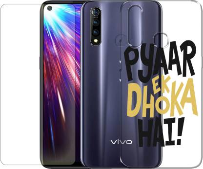 Khushal Back Cover for Vivo Z1 Pro and Screen Guard