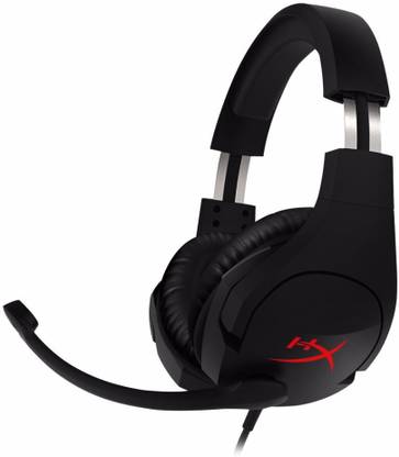 HyperX Cloud Stinger Wired Gaming Headset  (Black, On the Ear)
