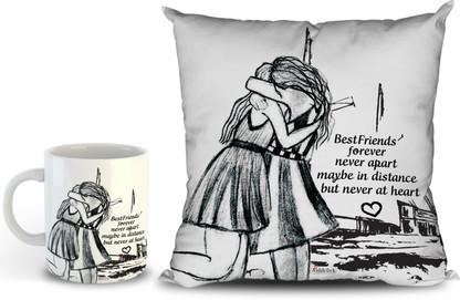 best friend pillow set