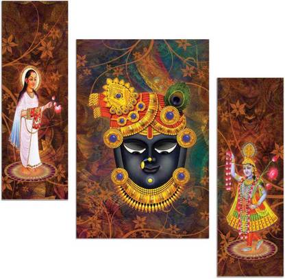 Shrinathji With Yamunaji And Mahaprabhuji 3 Piece Mdf Painting Paper Print Religious Posters In India Buy Art Film Design Movie Music Nature And Educational Paintings Wallpapers At Flipkart Com Cute backgrounds wallpaper backgrounds iphone wallpaper wallpapers wallpaper dekstop screen wallpaper phone lockscreen screensaver designer wallpaper. shrinathji with yamunaji and mahaprabhuji 3 piece mdf painting paper print