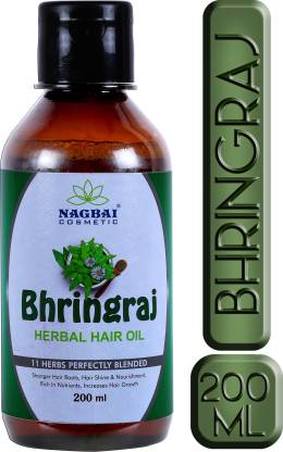 nagbai Bringraj herbal hair oil for hair Growth with 11 Natural oils hair  oil Hair Oil - Price in India, Buy nagbai Bringraj herbal hair oil for hair  Growth with 11 Natural