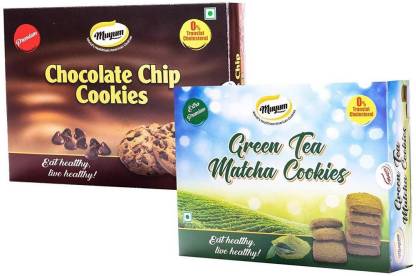 Muyum Chocolate Chip | Green Tea Matcha Cookies Cookies