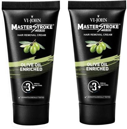 VI-JOHN Master Stroke Enriched Olive Oil Hair Removal Cream - Price in  India, Buy VI-JOHN Master Stroke Enriched Olive Oil Hair Removal Cream  Online In India, Reviews, Ratings & Features 