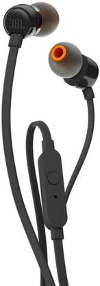 JBL TUNE110 Wired Headset with Mic (Black, In the Ear) thumbnail