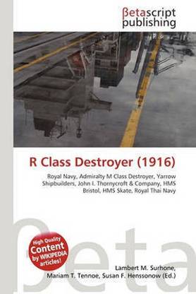 R Class Destroyer (1916): Buy R Class Destroyer (1916) by unknown at ...