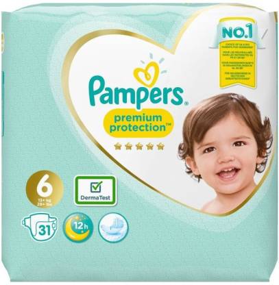 Respect Sneeuwstorm Overwegen Pampers Premium Protection Diapers - XL - Buy 31 Pampers Tape Diapers |  Flipkart.com
