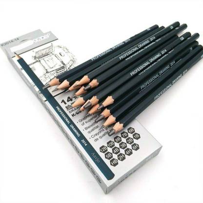 aavjo graphite 12b 10b 8b 7b 6b 5b 4b 3b 2b 1b hb 2h 4h 6h pencil