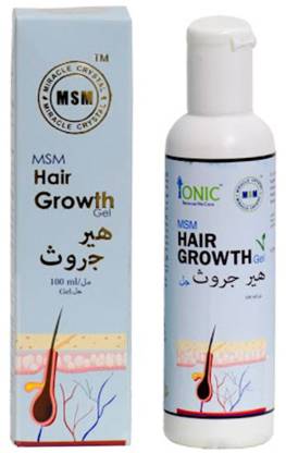 IONIC MSM Organic Hair Growth Gel for Healthy Shiny Hair - Price in India,  Buy IONIC MSM Organic Hair Growth Gel for Healthy Shiny Hair Online In  India, Reviews, Ratings & Features |
