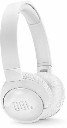 JBL Tune600BTNC Bluetooth Headset with Mic  (White, Over the Ear) thumbnail