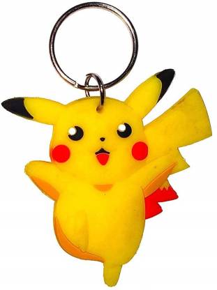 GCT Double Sided Pokemon Pikachu Cartoon Character (Design-1) Rubber  Keyring Key Chain Price in India - Buy GCT Double Sided Pokemon Pikachu  Cartoon Character (Design-1) Rubber Keyring Key Chain online at 
