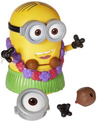 Despicable Me Deluxe Action Figure Build a Minion Hula Dave/Stuart Toy ...