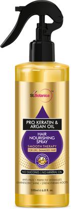 StBotanica Pro Keratin & Argan Oil Hair Nourishing Smooth Therapy Spray Hair Spray