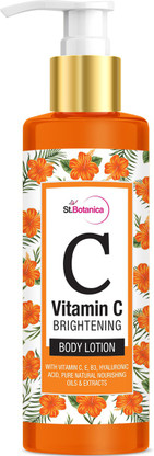body lotion with vitamin c and hyaluronic acid