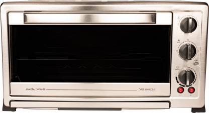 Morphy Richards Motorised Rotisserie Stay On Function Stainless Steel Body Oven Toaster Griller, 60 Liter, Silver & Black