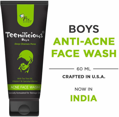 pimple face wash boy