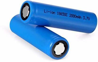 Gabbar 18650 Rechargeable Li-ion battery 2 pcs 3.7V Battery - Gabbar : Flipkart.com
