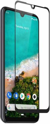 NKCASE Edge To Edge Tempered Glass for Mi A3