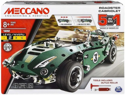 Erector by Meccano Race Car Kit Tools Included! 
