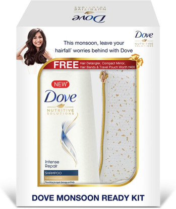 dove intense repair shampoo pouch