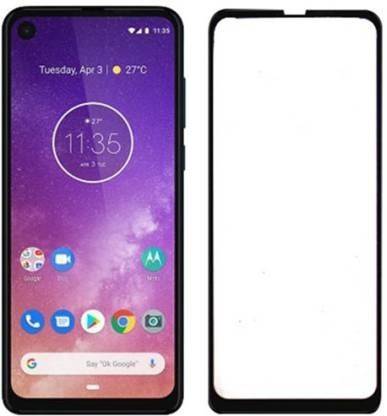NKCASE Edge To Edge Tempered Glass for Motorola One Action