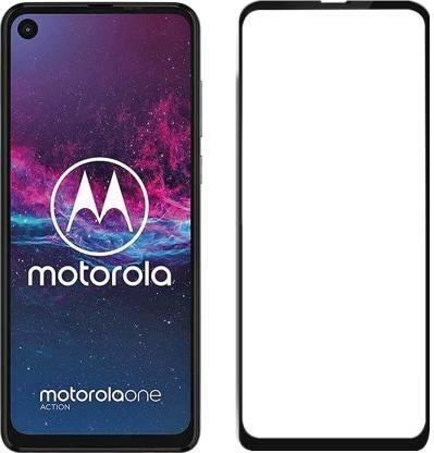 NKCASE Edge To Edge Tempered Glass for Motorola One Action