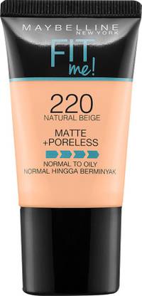 Maybelline Fit Me Matte & Poreless Foundation: