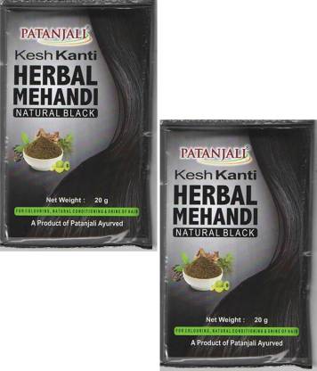 PATANJALI KESH KANTI HERBAL MEHANDI(NATURAL BLACK) PACK OF 2 Natural Mehendi  Price in India - Buy PATANJALI KESH KANTI HERBAL MEHANDI(NATURAL BLACK)  PACK OF 2 Natural Mehendi online at 