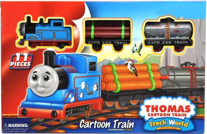 Senra Thomas Track World Cartoon Train - Thomas Track World Cartoon Train .  Buy Thomas toys in India. shop for Senra products in India. 