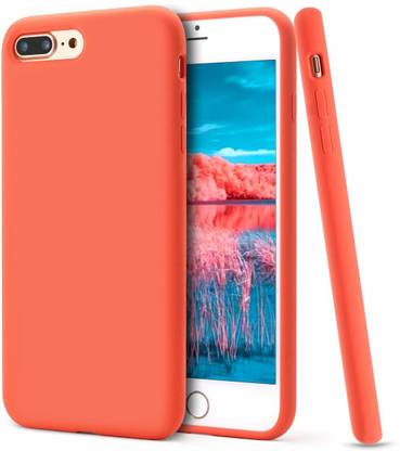 plus orange liquid silicone case